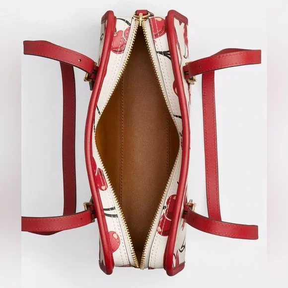 Swing Zip Bag with Cherry Print 🍒 Limited Re-edition from 1998 - Picture 5 of 15